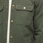 A.P.C. Men's Alex Padded Work Jacket in Dark Green