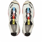 Salomon Men's XT-4 OG TOPOGRAPHY Sneakers in Vanilla Ice/White/Aurora Red