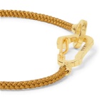 Mikia - Cord and Gold-Tone Bracelet - Brown