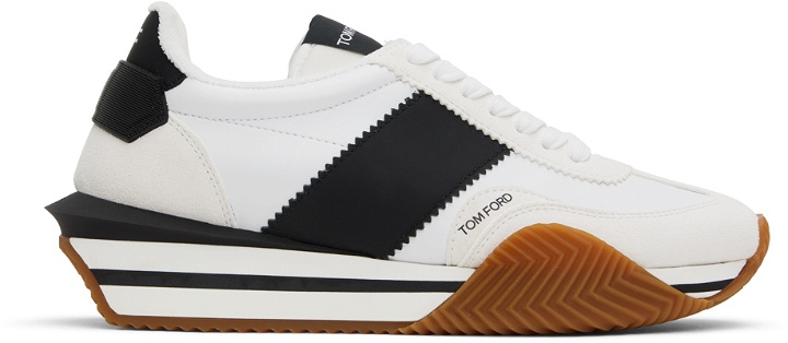 Photo: TOM FORD White James Sneakers