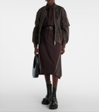 Sacai Twill bomber jacket