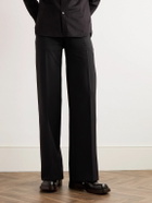 Alexander McQueen - Debossed Leather Shoes - Black