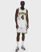 Mitchell & Ness Ncaa White Jersey Michigan 1991 92 Chris Webber #4 White - Mens - Jerseys