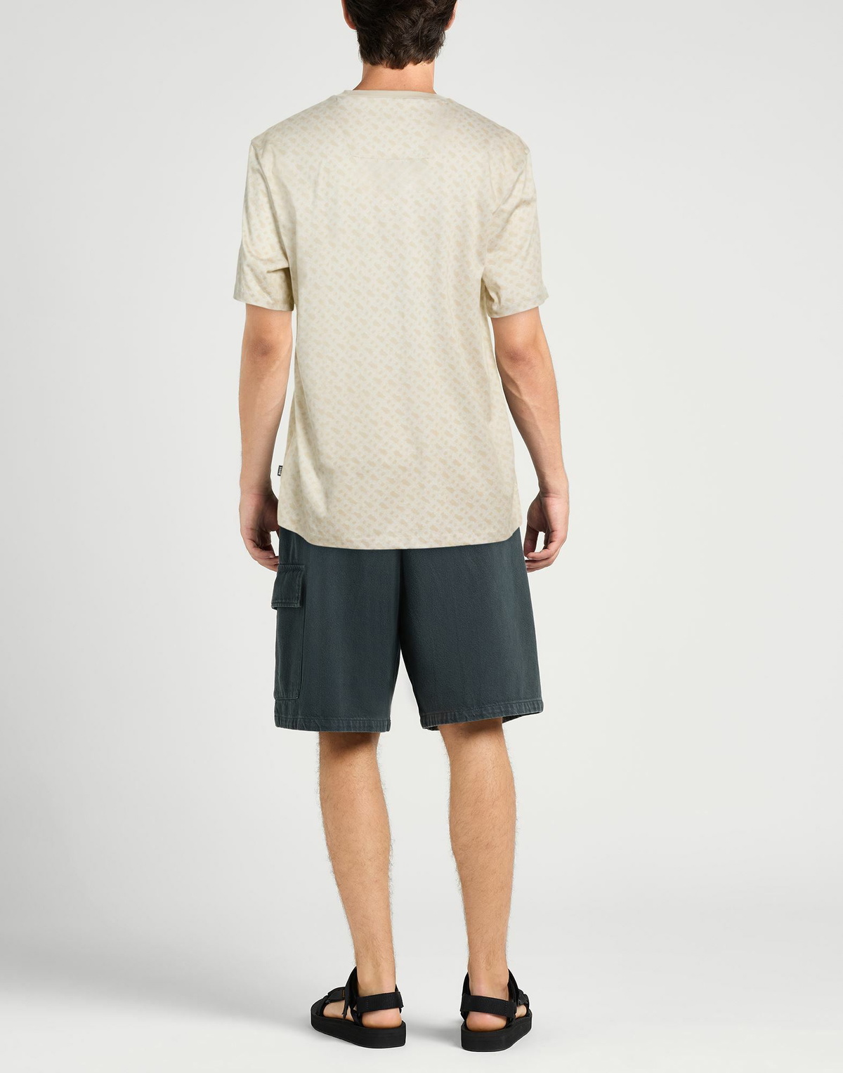 Boss Mens T-shirt in Beige