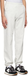 Sporty & Rich Grey Cotton Lounge Pants