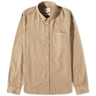 Norse Projects Men's Anton Light Twill Shirt in Utility Khaki