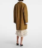 Dorothee Schumacher Soft Touch suede coat