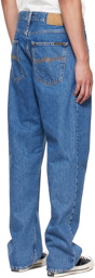 Nudie Jeans Blue Tuff Tony Jeans