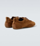 Dunhill Davies Automotive suede sneakers