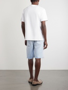 LOEWE - Anagram-Embroidered Cotton-Jersey T-Shirt - White