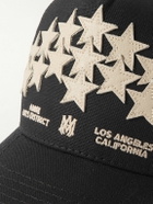 AMIRI - Appliquéd Logo-Embroidered Cotton-Canvas and Mesh Trucker Cap Cap