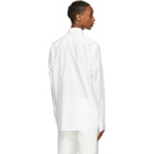 Valentino White Plastron Shirt