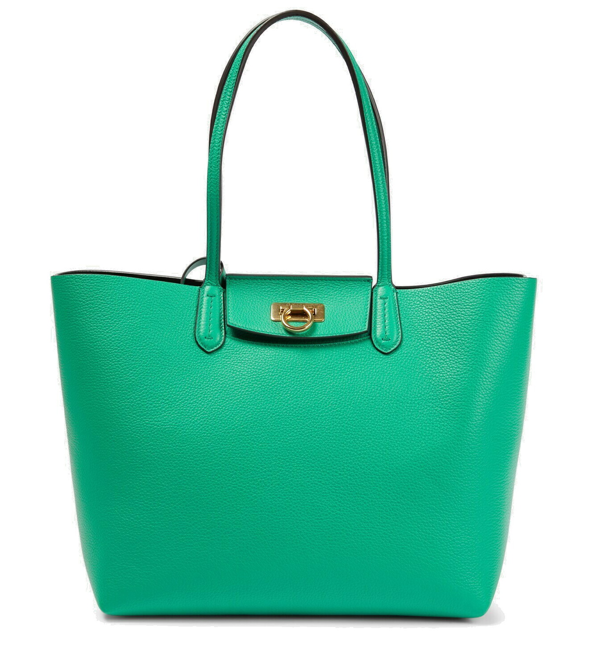 Ferragamo - Gancini Small leather tote bag Salvatore Ferragamo