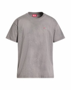 Diesel Mens T-shirt in Grey