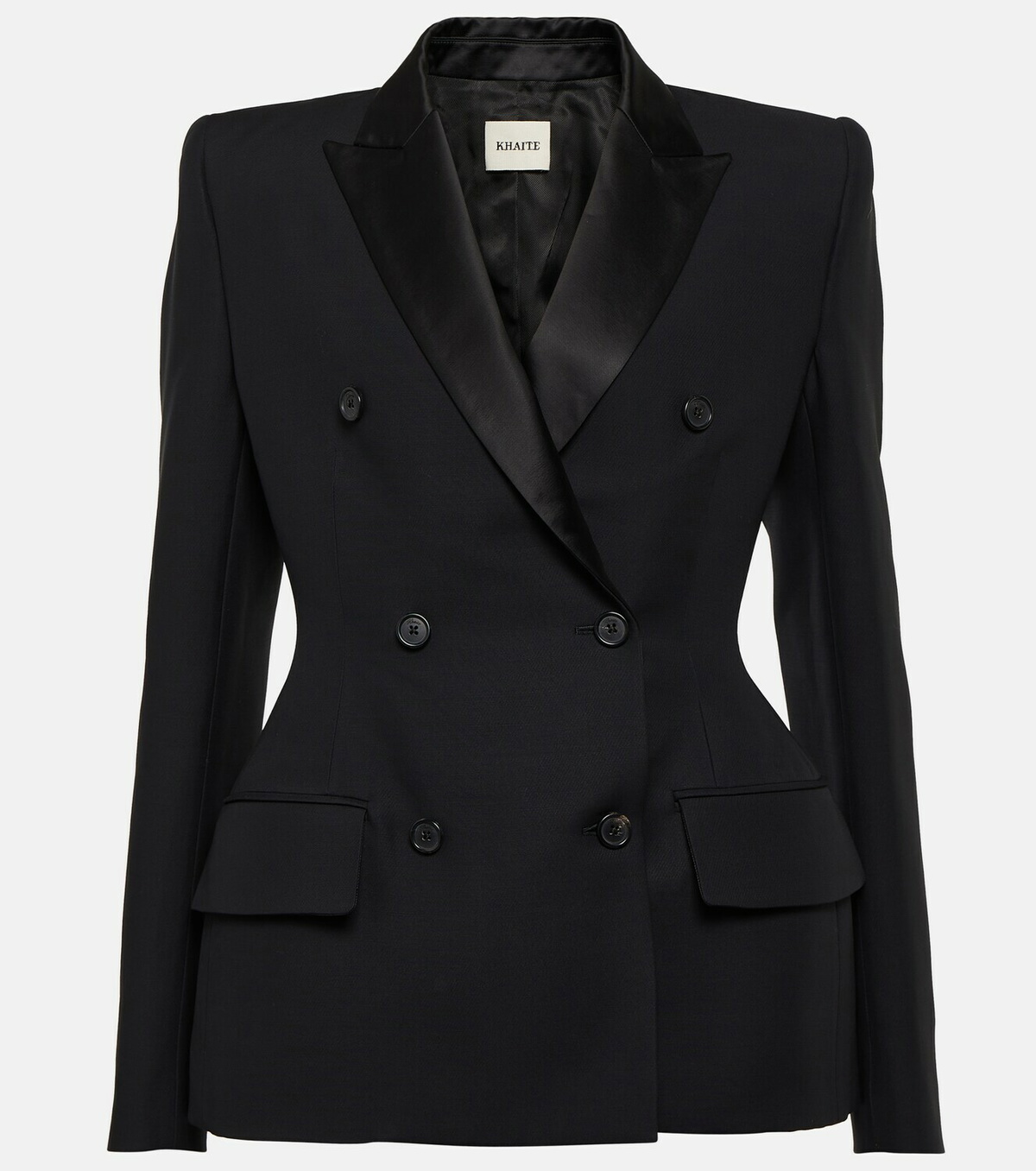 【関税込み】KHAITE WILLOW BLAZER KHAITE Willow double-breasted mikado blazer | NET-A-PORTER
