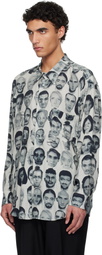 Magliano Black & White Finalists Twisted Shirt