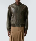 Loewe Leather bomber jacket