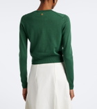 Carolina Herrera Silk and cotton cardigan