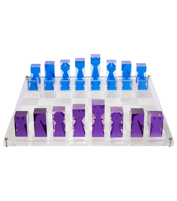 Photo: Jonathan Adler Acrylic chess set