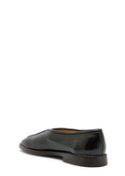 Lemaire Leather Loafers Black
