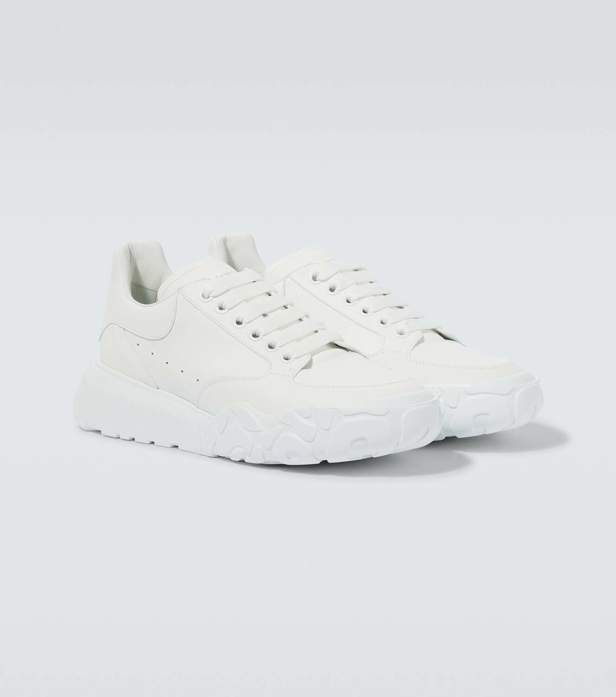 alexander mcqueen oversized court sneakers
