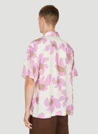 La Chemise Jean Bowling Shirt in Pink