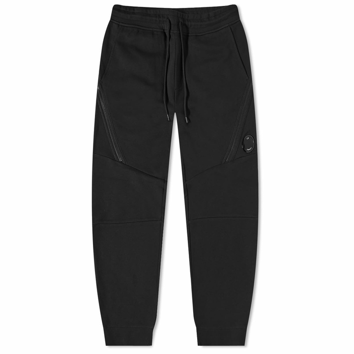 Photo: C.P. Company Men's Diagonal Raised Fleece Sweat Pant in Black