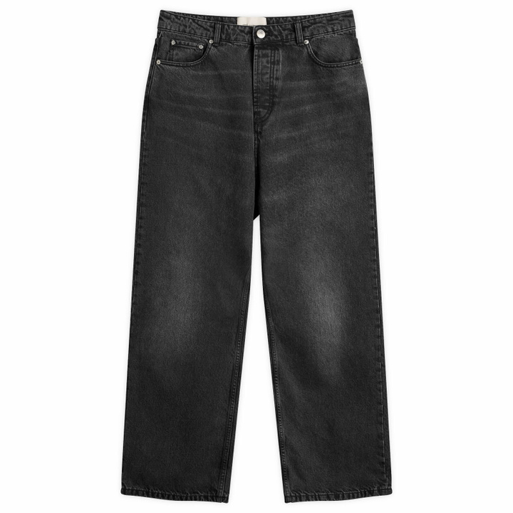 Photo: AMI Paris Men's Large Fit Jeans in Noir Used