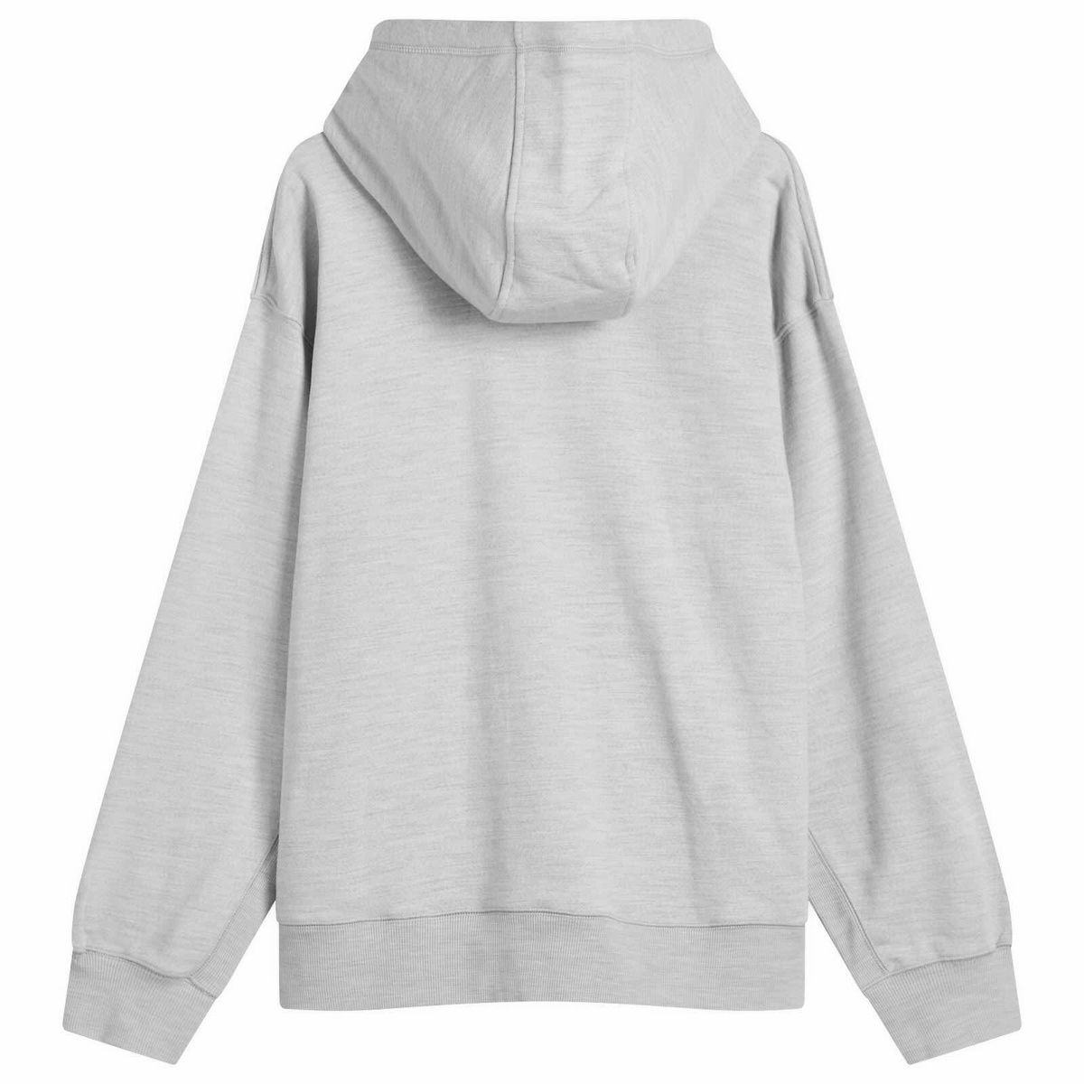 Nike Wool Classics Hoodie in Matte Silver/Heather Grey