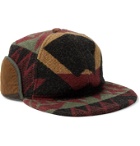 RRL - Wool-Blend Jacquard Trapper Hat - Brown