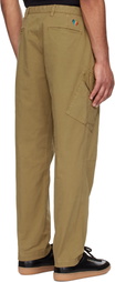 PS by Paul Smith Brown Broad Stripe Zebra Cargo Pants