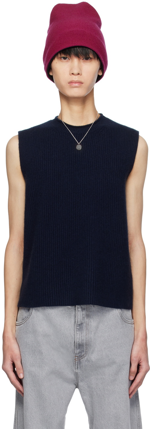 Guest in Residence Navy Layer Up! Vest