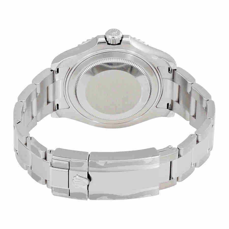 Rolex Yacht-Master Rhodium Dial Steel and Platinum Oyster 37 mm Watch 268622RSO