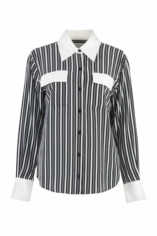 Photo: Equipment Printed Silk Shirt