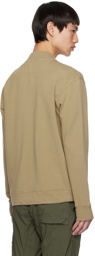 C.P. Company Brown Zip Sweatshirt