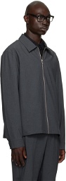Calvin Klein Gray Zip Jacket