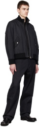 3MAN Black Five-Pocket Jeans