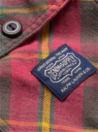 Polo Ralph Lauren - Logo-Appliquéd Checked Cotton-Flannel Shirt - Red