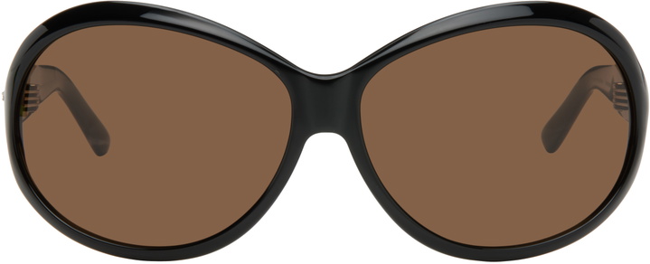 Photo: BONNIE CLYDE Black & Brown Princessa Sunglasses