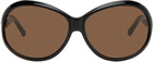 BONNIE CLYDE Black & Brown Princessa Sunglasses