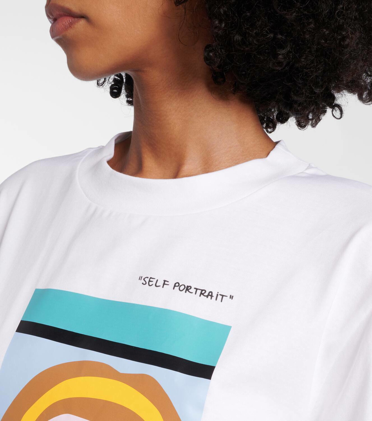 Plan C Printed cotton jersey T-shirt