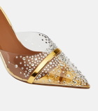 Malone Souliers Joella crystal-embellished PVC mules