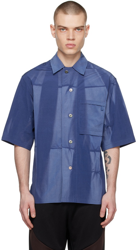 Photo: JiyongKim Blue Sun-Bleached Shirt