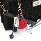 Charles Jeffrey Loverboy Women's Apple Charm Bucket Bag in Black 