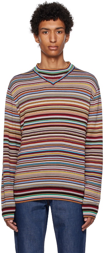 Photo: Paul Smith Multicolor Stripe Sweater