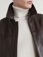 Canali - Wool and Cashmere-Blend Rollneck Sweater - White