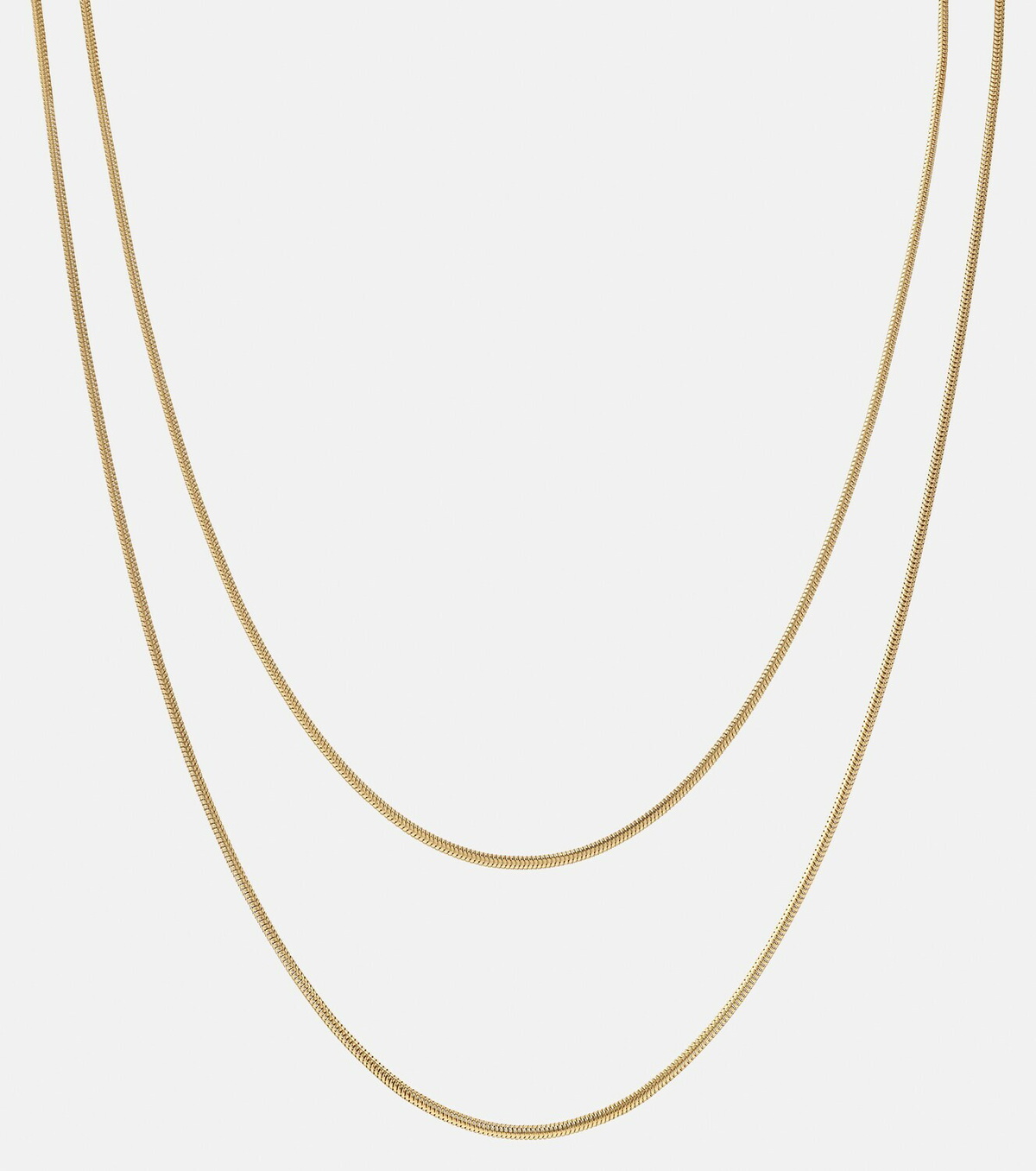 Sophie Buhai Double Diana 18kt gold-plated sterling silver necklace