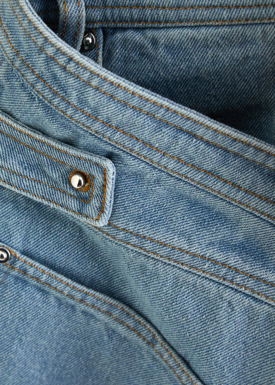 Paris Georgia Jo Straight-leg Jeans Blue