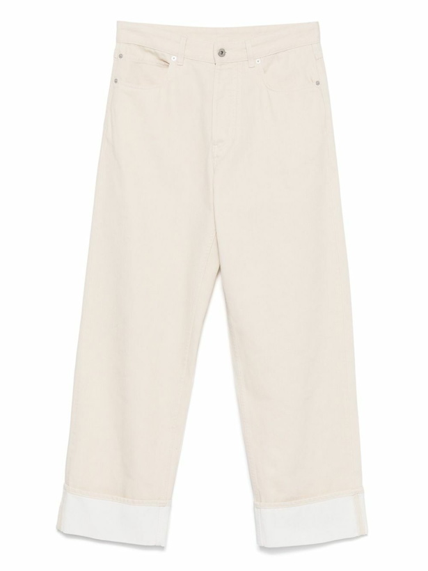 Photo: Bottega Veneta Logo-Patch Jeans