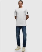 Calvin Klein Jeans Badge Regular Tee White - Mens - Shortsleeves